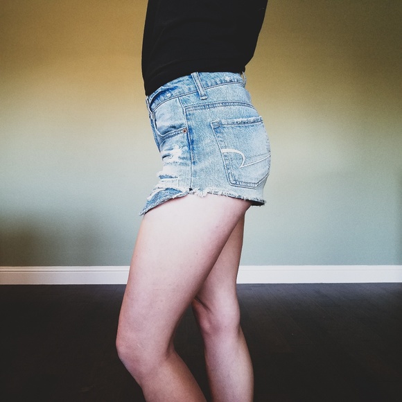 AE High Rise Cut Offs - Picture 3 of 7